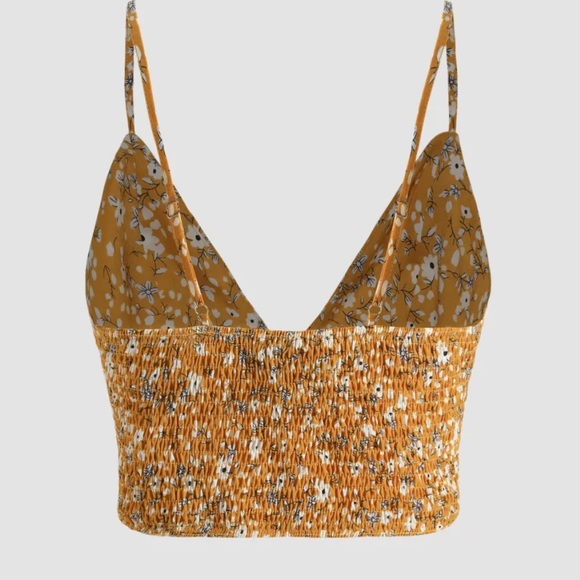 Cottagecore Cute Ditsy Floral Tank Top & Skirt Set - Picture 4 of 11